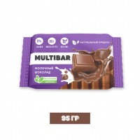 Молочный шоколад Multibar без сахара 
